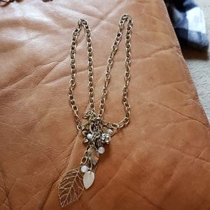 Claire's dangle  charm necklace